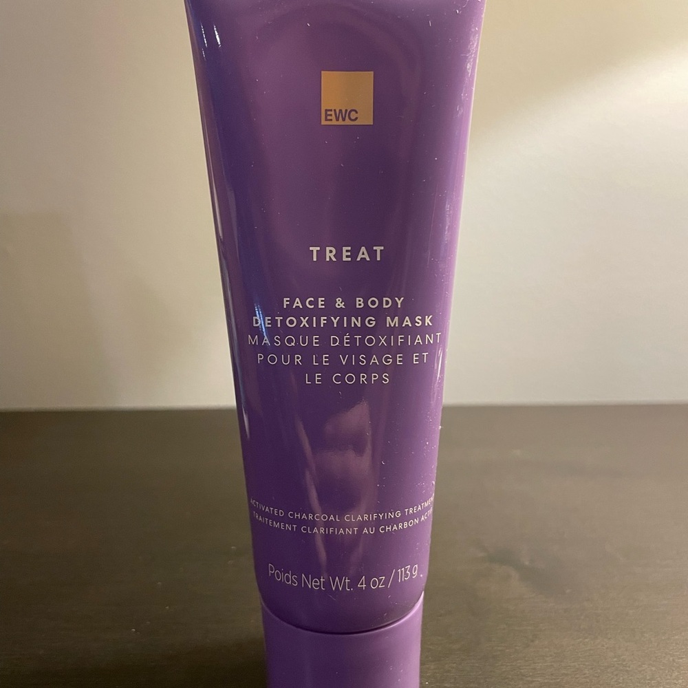EWC Treat Face & Body Detoxifying Mask 4 oz 113 g Full Size NEW